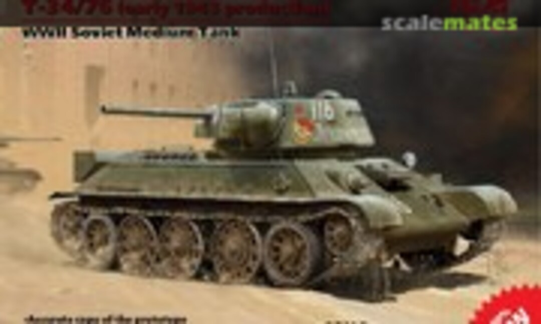 1:35 T-34/76 (early 1943 production) (ICM 35365)