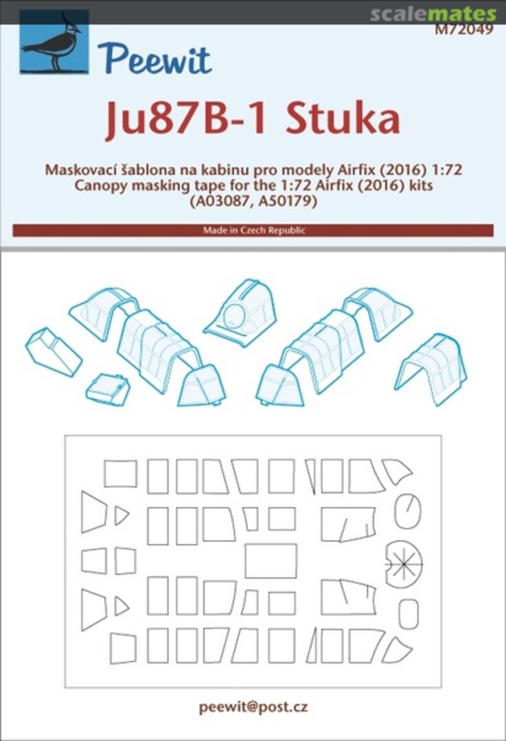 Boxart Junkers Ju 87B-1 'Stuka' M72049 Peewit