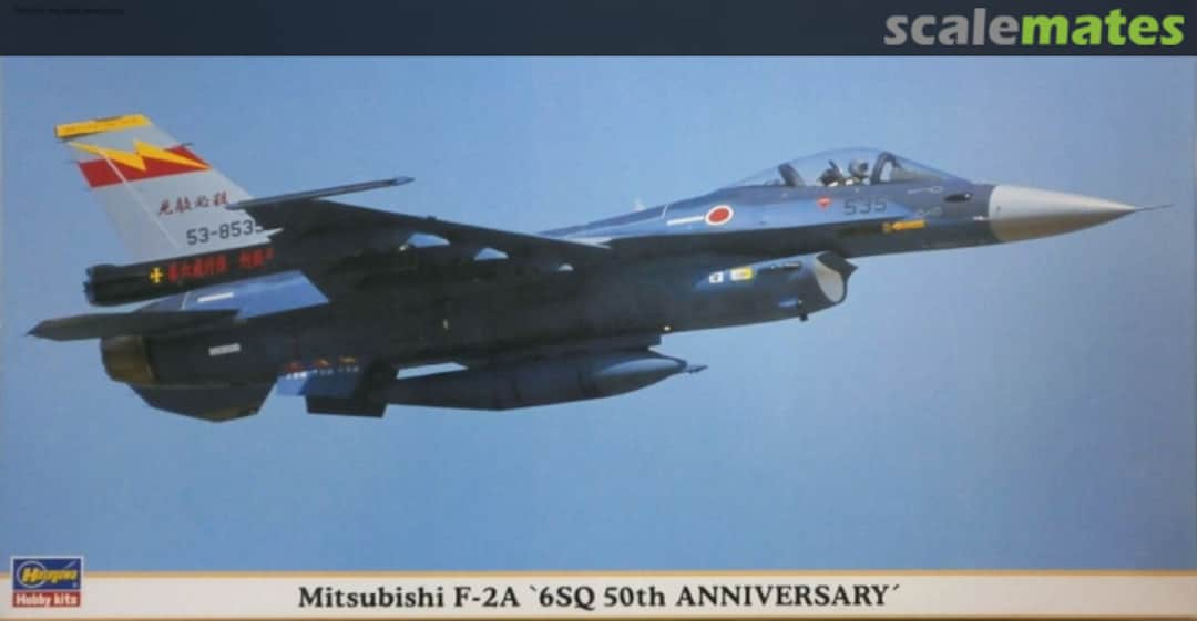 Boxart Mitsubishi F-2A `6SQ 50th Anniversary´ 09913 Hasegawa