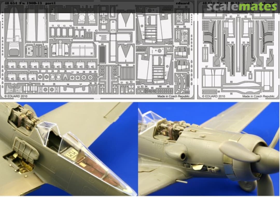 Boxart Fw 190 D-13 48654 Eduard