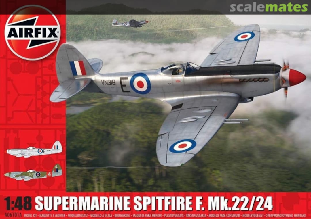 Boxart Supermarine Spitfire F.Mk.22/24 A06101A Airfix