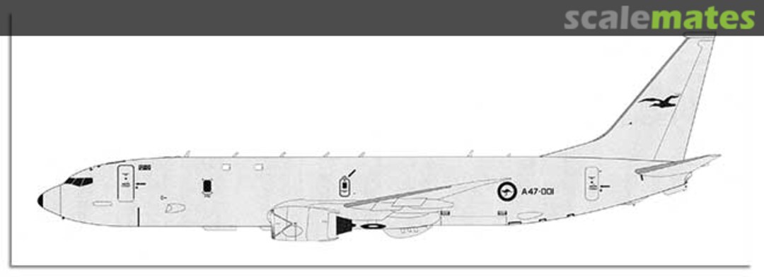 Boxart Royal Australian Air Force P-8A "Poseidon" MT72/16 Welsh Models