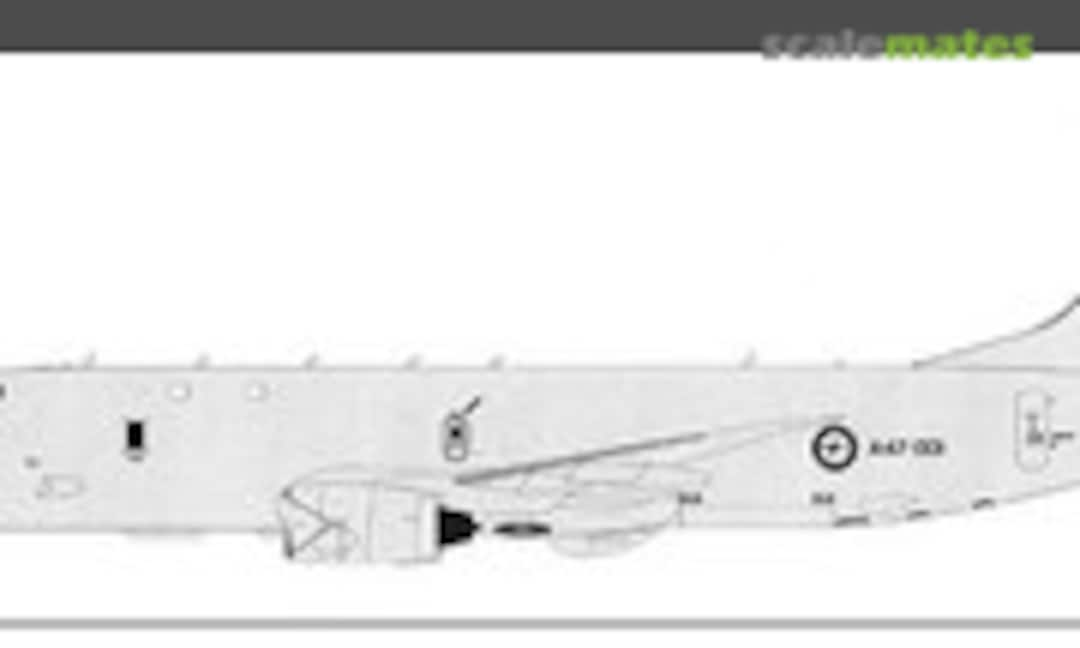 1:72 Royal Australian Air Force P-8A &quot;Poseidon&quot; (Welsh Models MT72/16)