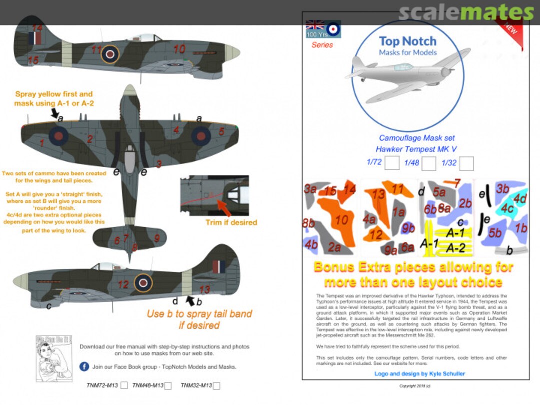 Boxart Hawker Tempest V TNM48-M13 TopNotch