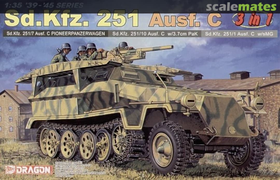 Boxart Sd.Kfz. 251/1 Ausf. C 6224 Dragon