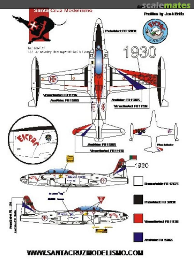 Boxart T-33 65000 Horas 4816 Santa Cruz Modelismo