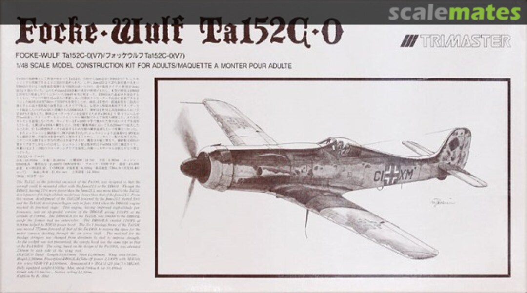 Boxart Focke-Wulf Ta 152C-0 MAZ6800 Trimaster