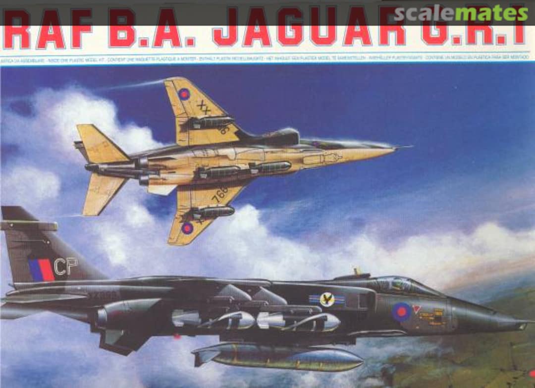 Boxart RAF B.A. Jaguar G.R.1 4034 ESCI