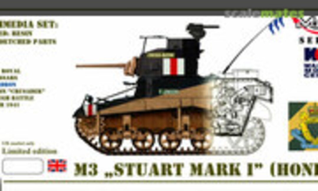 1:72 M3 Stuart Mk I ‘Honey‘ (Mirage Hobby 872183)