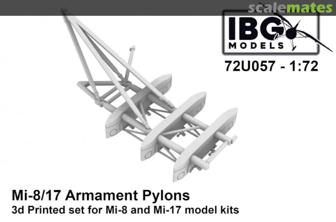 Boxart Mi-17 Armament Pylons 72U057 IBG Models