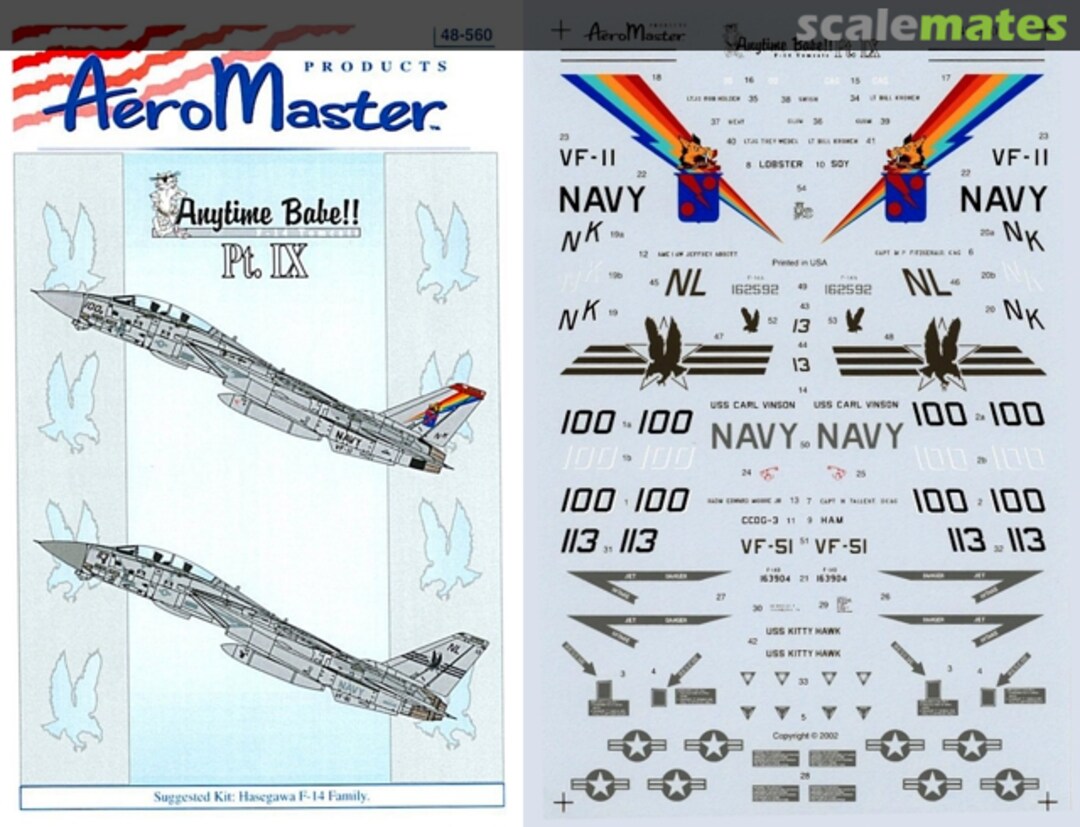 Boxart Anytime Babe!! Pt. IX 48-560 AeroMaster