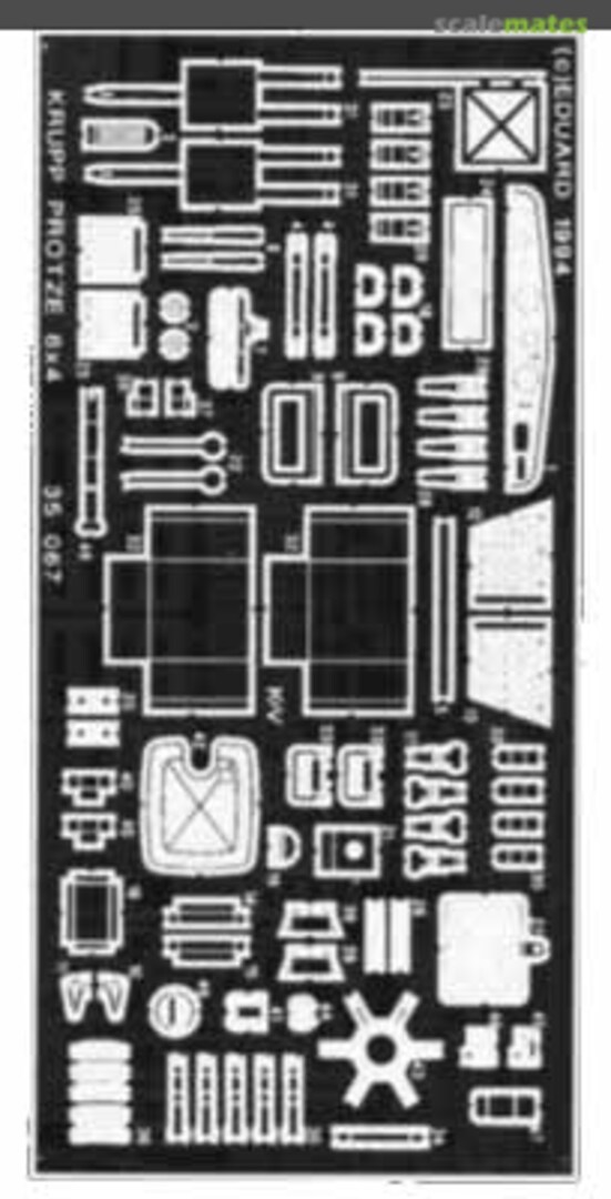Boxart Krupp Protze 35067 Eduard