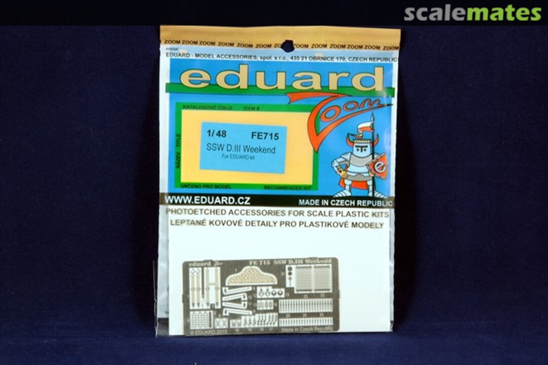 Boxart SSW D.III Weekend - PE Details FE715 Eduard