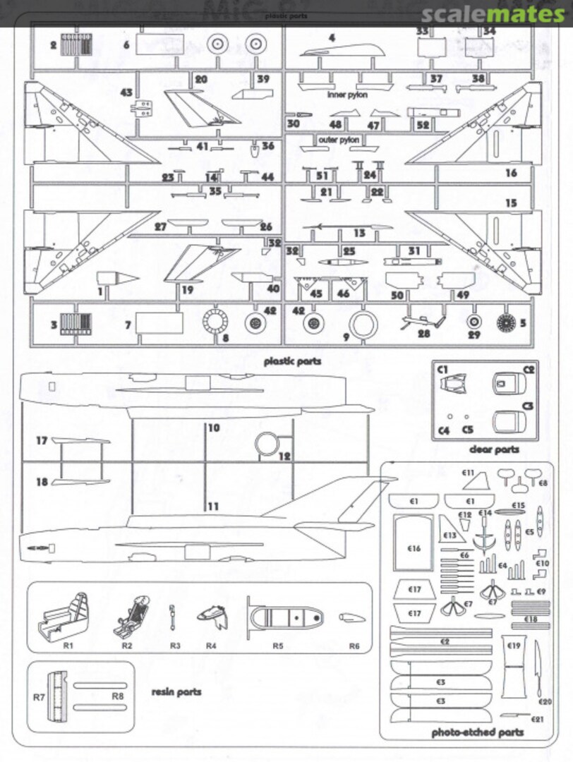 Contents MiG-21bis 72045 R.V.Aircraft