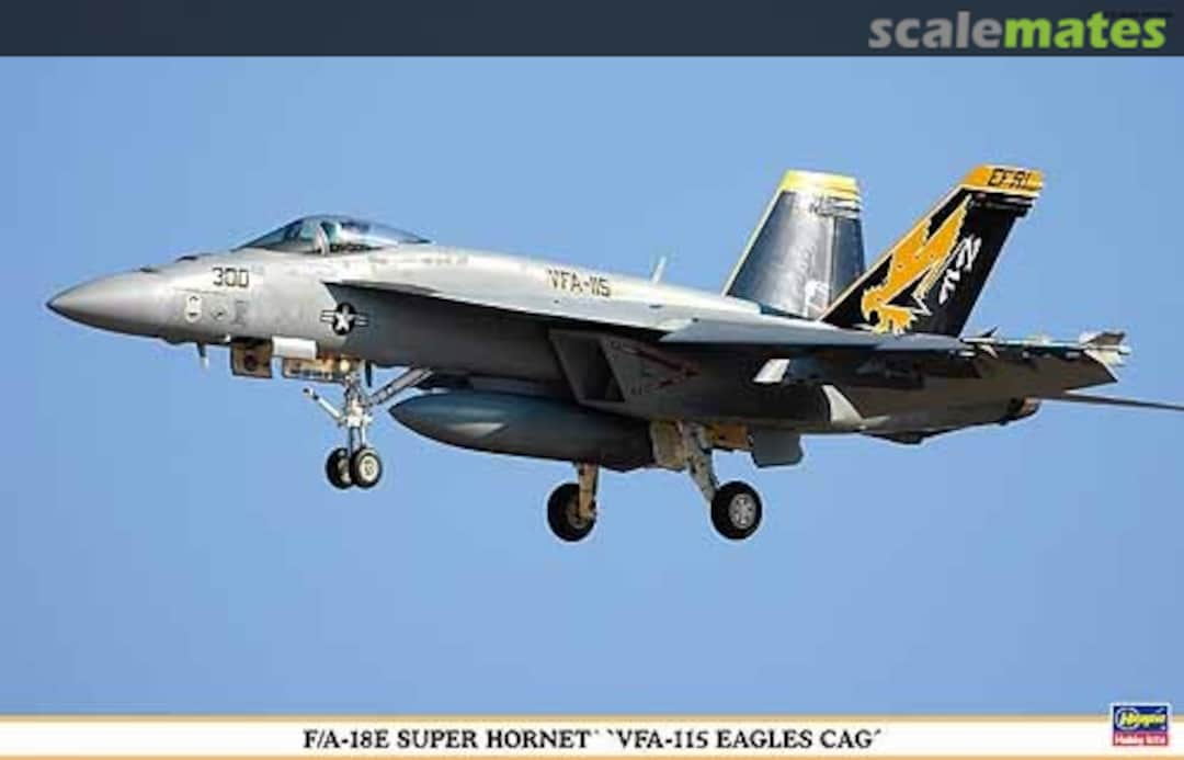 Boxart F/A-18E Super Hornet `VFA-115 Eagles CAG´ 09916 Hasegawa