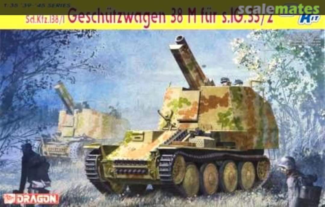 Boxart Geschützwagen 38 M für s.IG.33/2 6429 Dragon