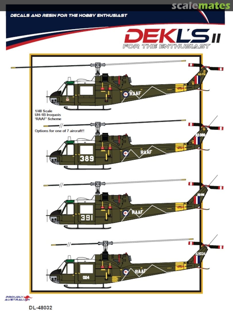 Boxart UH-1B Iroquois DL48032 DEKL's