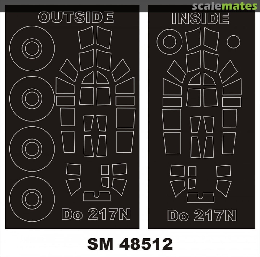 Boxart Dornier Do 217N ICM SM48512 Montex