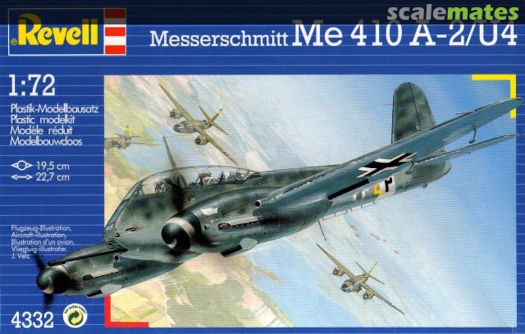 Boxart Messerschmitt Me 410 A-2/U4 4332 Revell