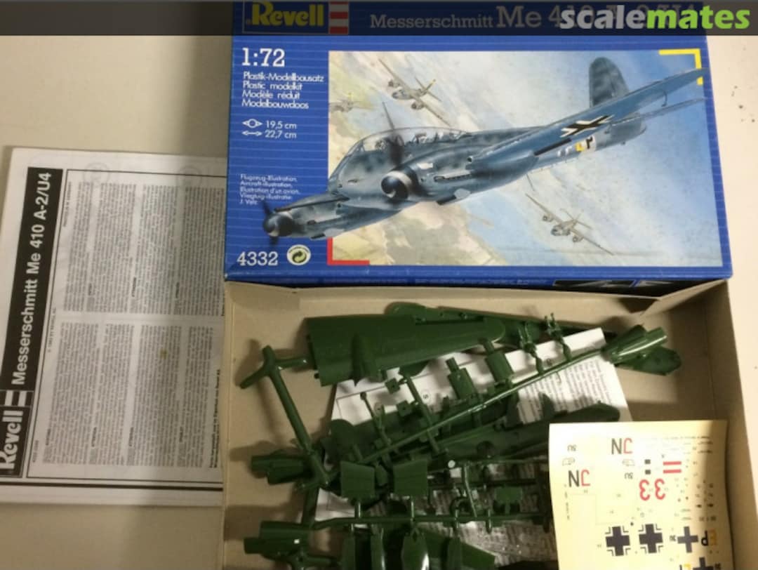 Contents Messerschmitt Me 410 A-2/U4 4332 Revell