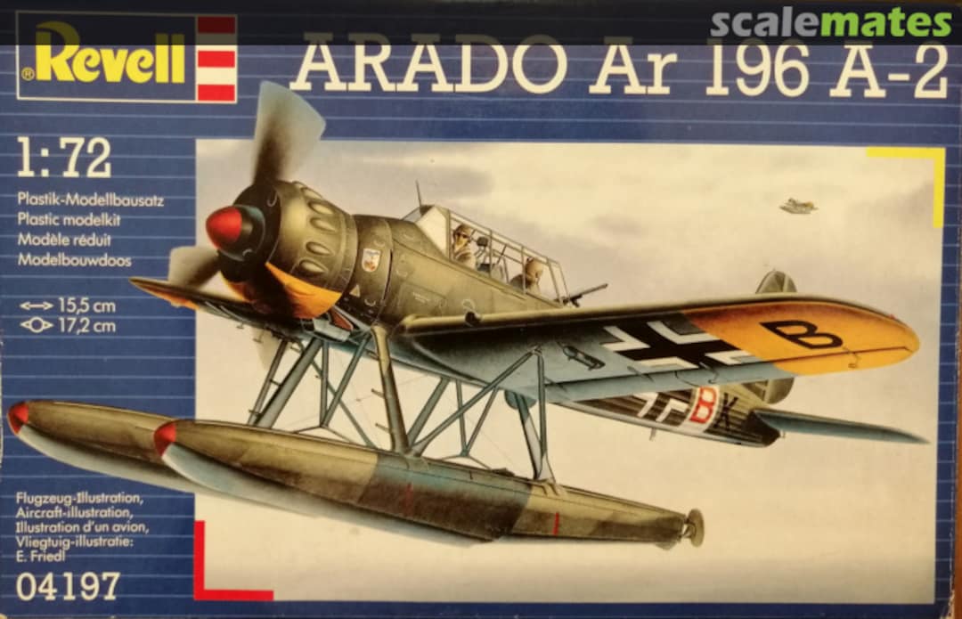 Boxart Arado Ar 196 A-2 04197 Revell