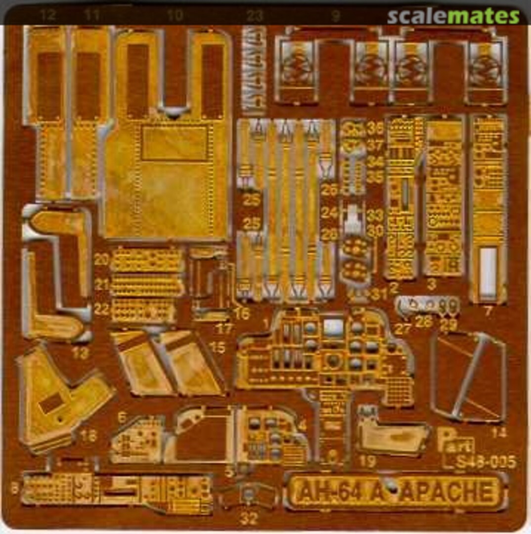 Boxart AH-64A Apache S48-005 Part