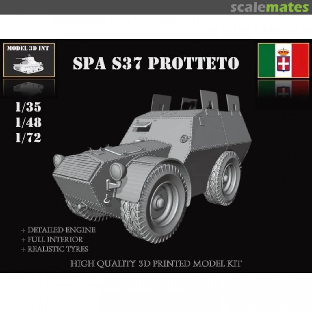 Boxart FIAT SPA Protetto S37 IT48Re75 MODEL 3D INT