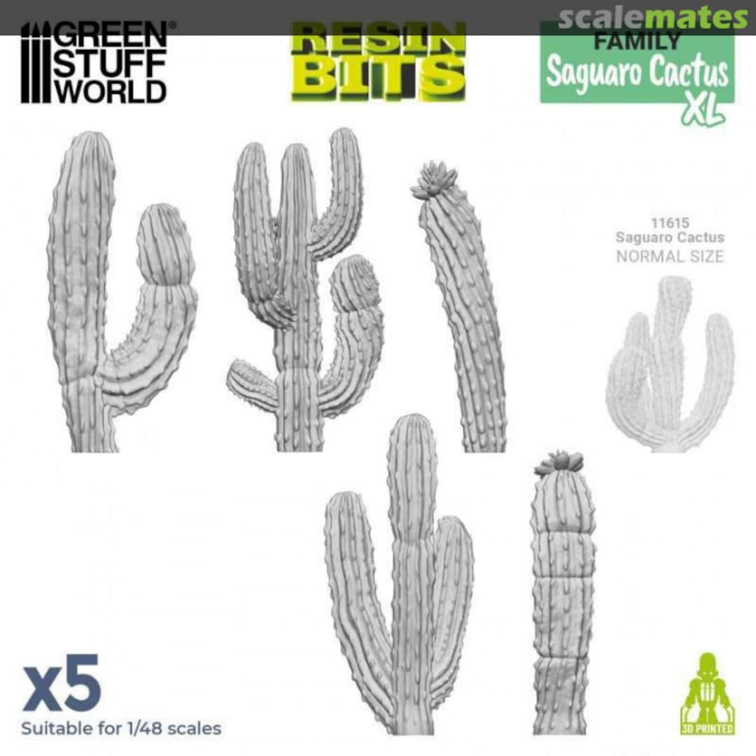 Boxart Saguaro Cactus XL x5 12669 Green Stuff World