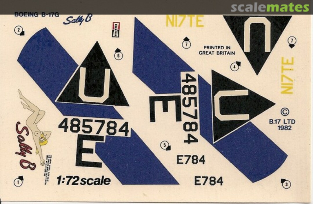 Boxart B-17 'Sally B'  B.17 Ltd
