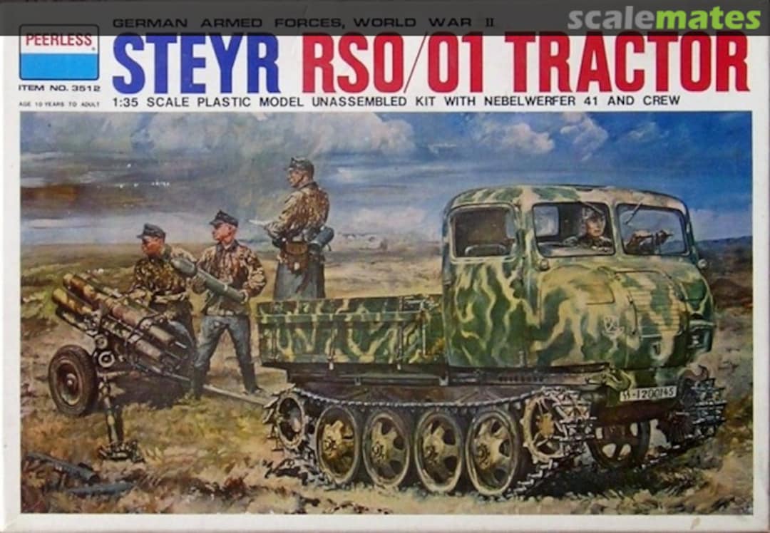 Boxart Steyr RSO/01 Tractor 3512 Peerless Max