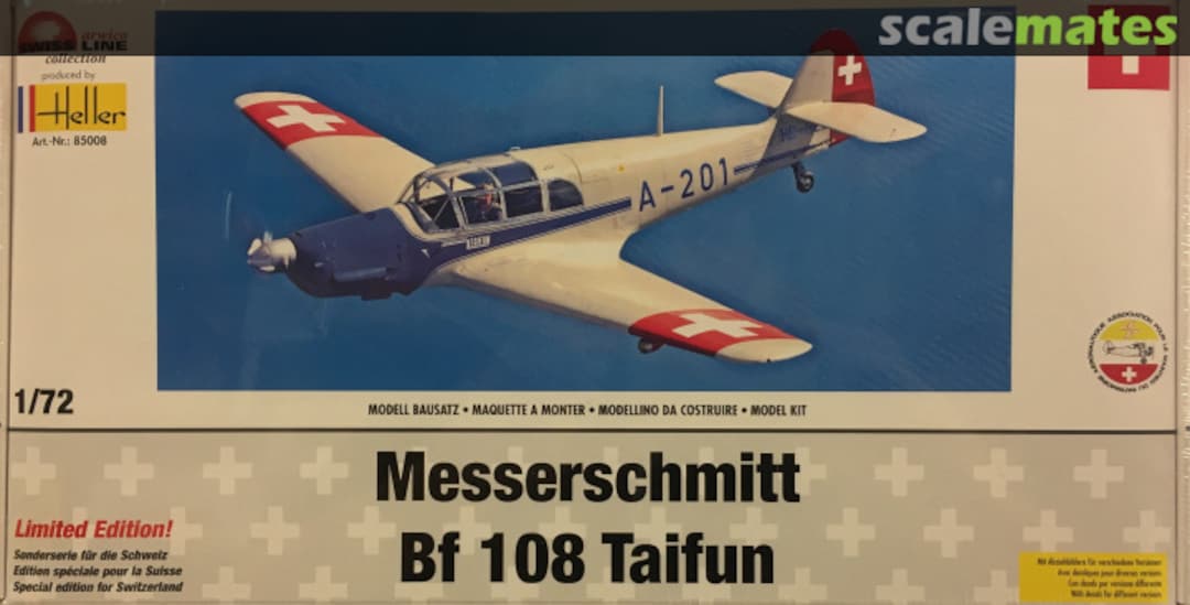 Boxart Messerschmitt Bf 108 Taifun 85008 ARWICO