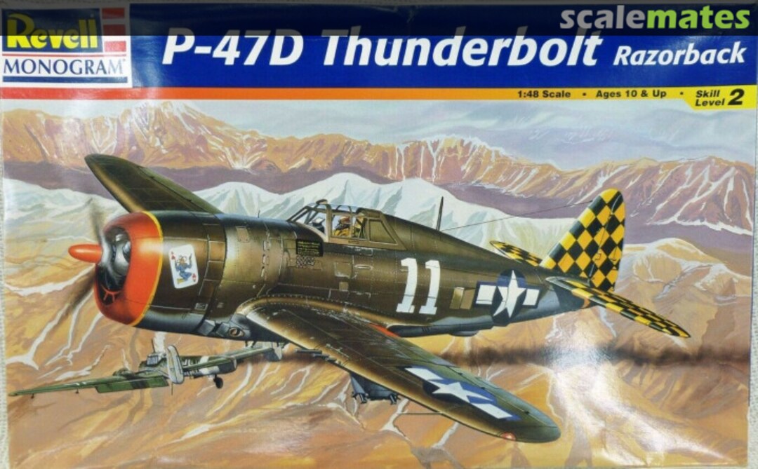 Boxart P-47D Thunderbolt 85-5242 Revell Monogram