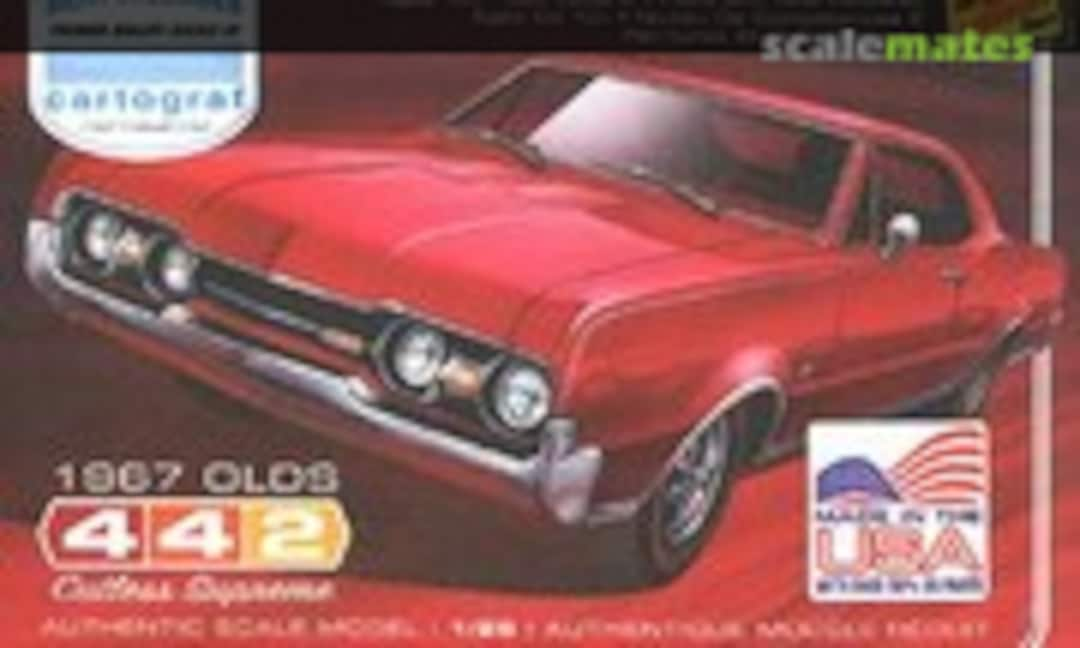 1:25 1967 Olds 442 Cutlass Supreme (Lindberg HL127)