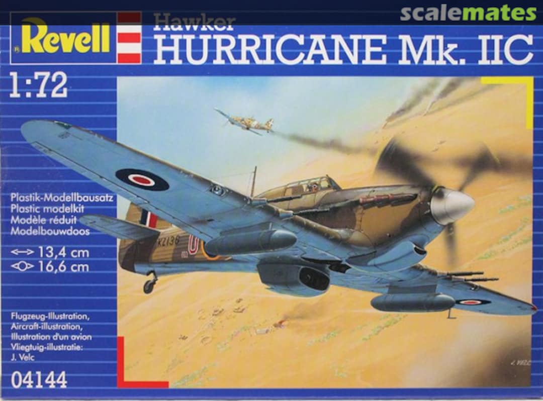 Boxart Hawker Hurricane Mk. IIC 04144 Revell