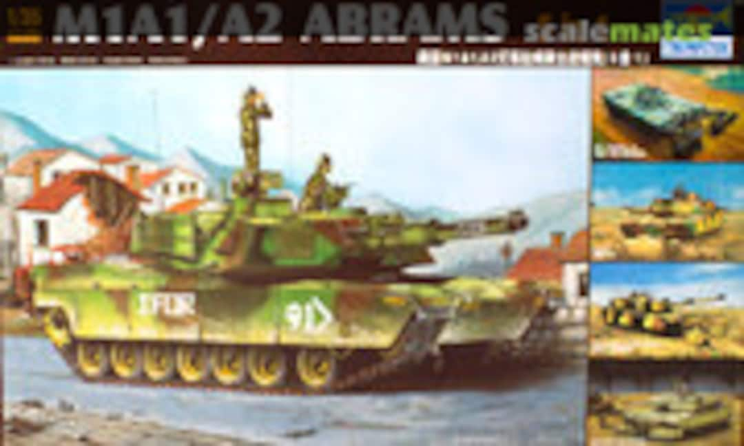 1:35 M1A1/A2 Abrams (Trumpeter 01535)