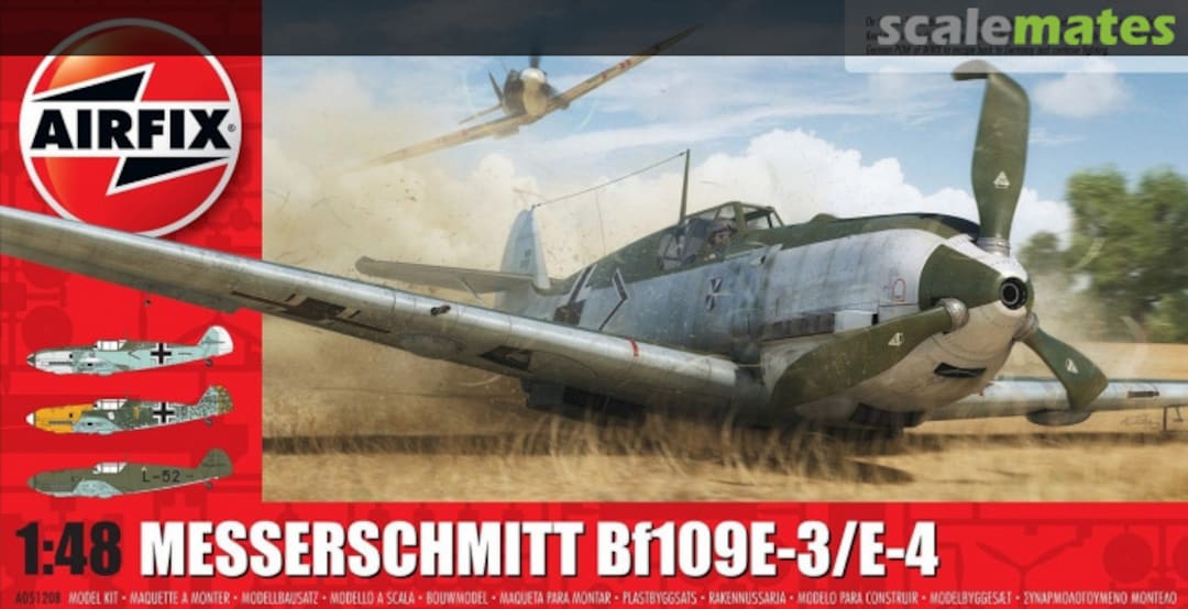 Boxart Messerschmitt Bf109E-3/E-4 A05120B Airfix