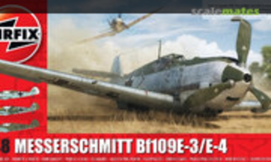 1:48 Messerschmitt Bf109E-3/E-4 (Airfix A05120B)