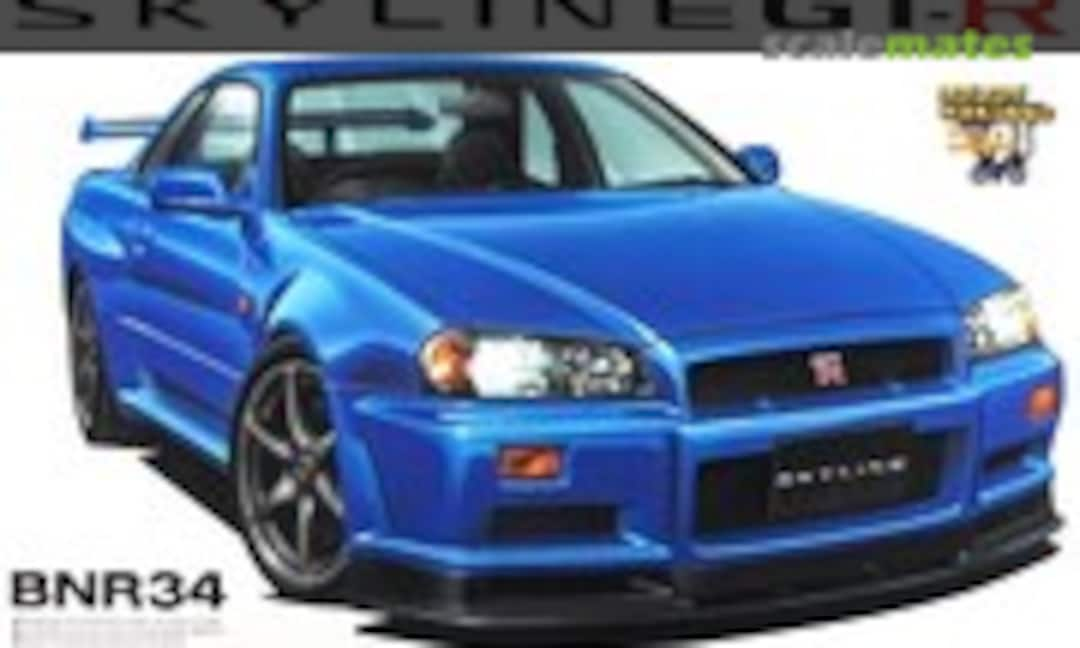 1:24 Skyline GT-R BNR34 (Aoshima 032770)