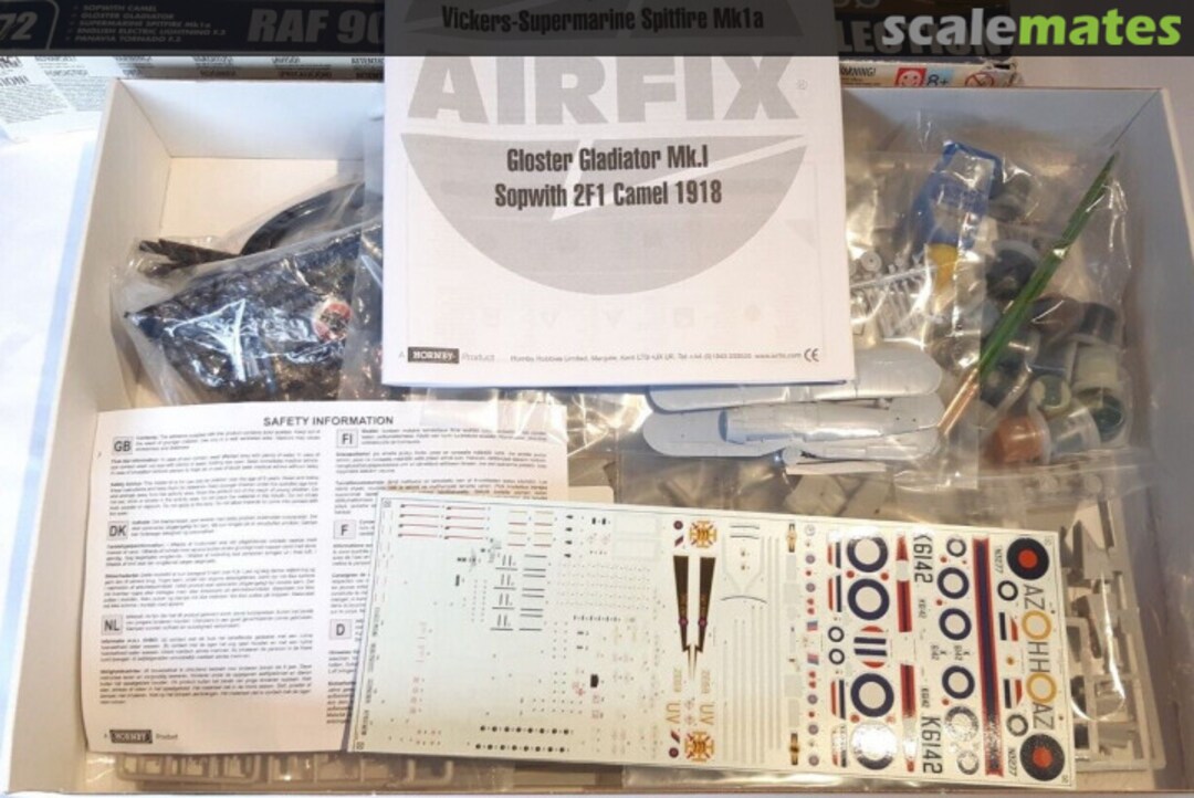 Contents ROYAL AIR FORCE A50029 Airfix