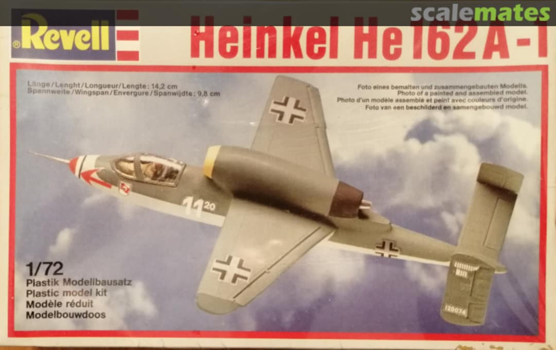 Boxart Heinkel He 162 A-1 4143 Revell