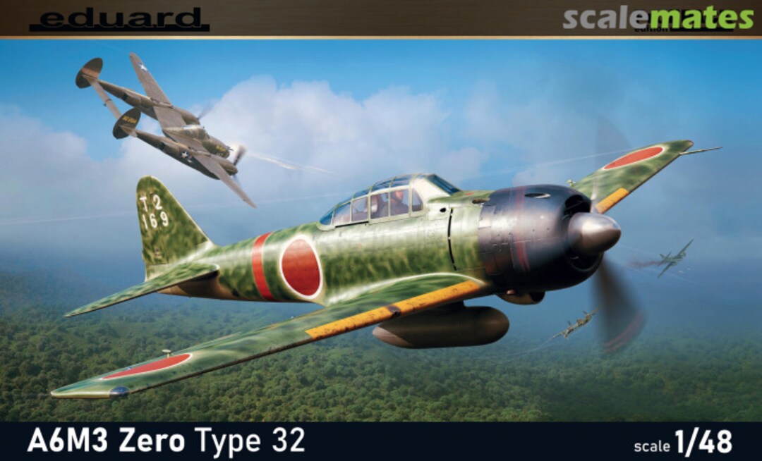 Boxart A6M3 Zero Type 32 82213 Eduard