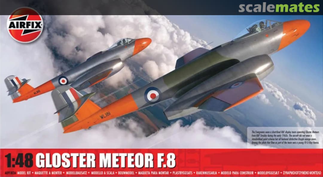 Boxart Gloster Meteor F.8 A09182A Airfix