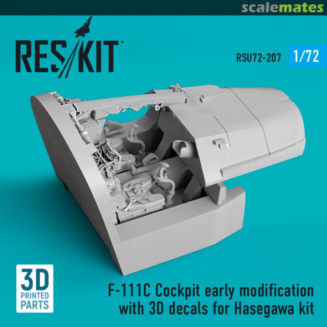 Boxart F-111C Cockpit early modification RSU72-0207 ResKit