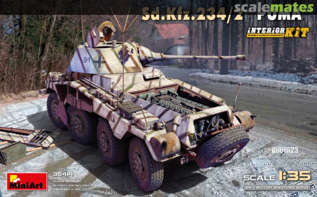 Boxart Sd.Kfz.234/2 Puma 35414 MiniArt