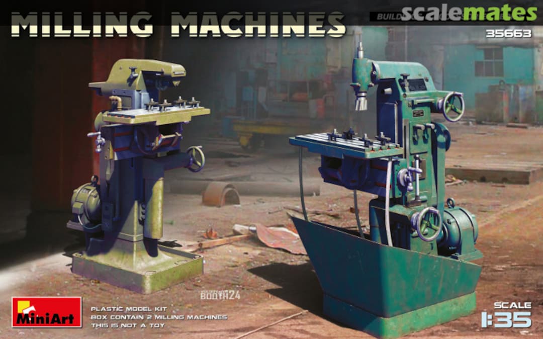 Boxart Milling Machines 35663 MiniArt