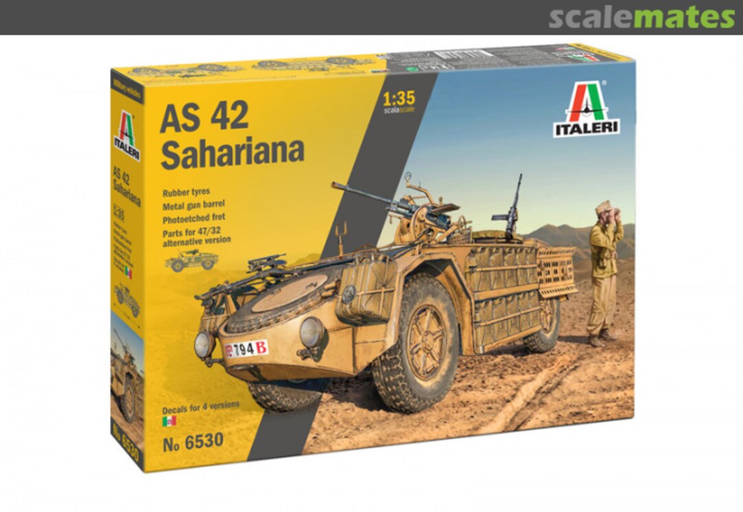 Boxart AS.42 SAHARIANA 6530 Italeri