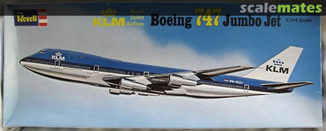 Boxart Boeing 747 H-171 Revell