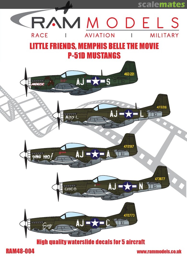 Boxart Little Friends , Memphis Belle The Movie RAM 48-004 RAM Models