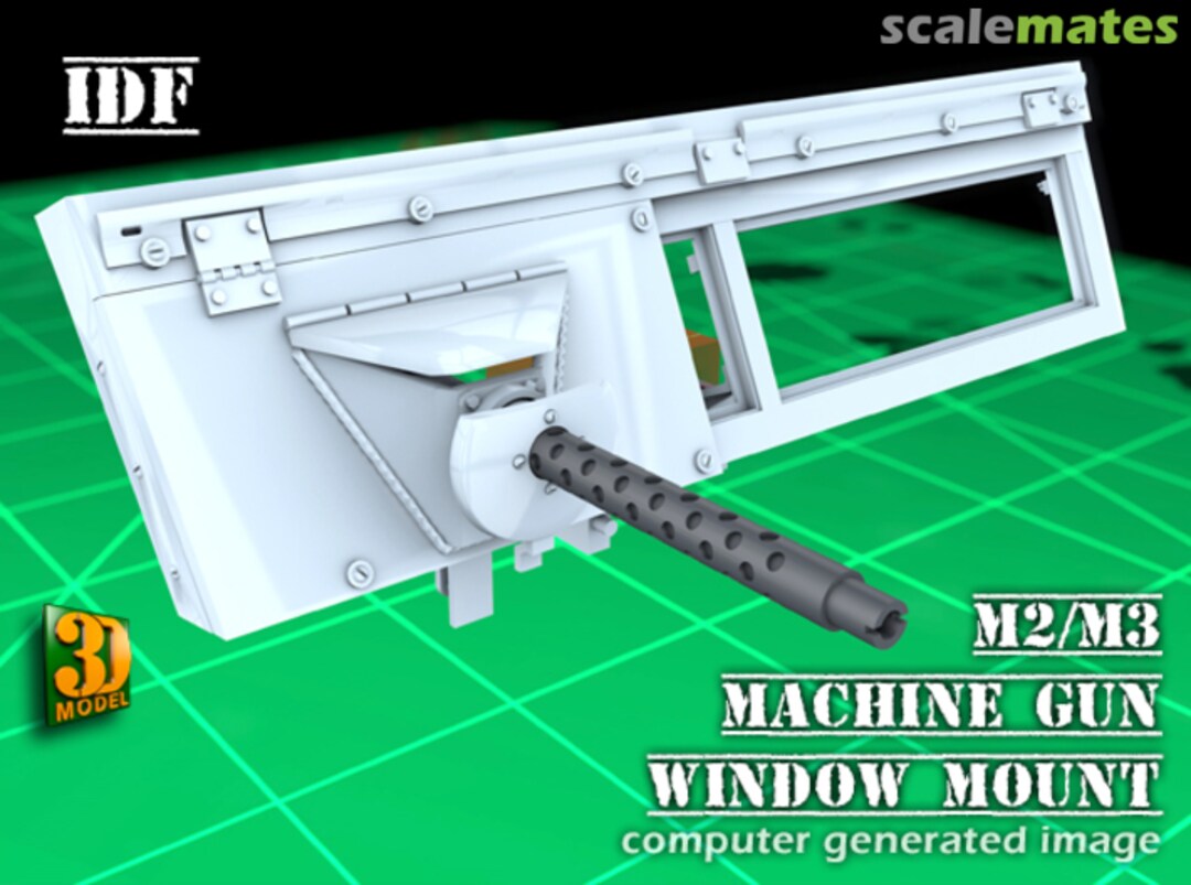 Boxart IDF 30 Cal Window Machine Gun 3Dis-35 3D in Scale