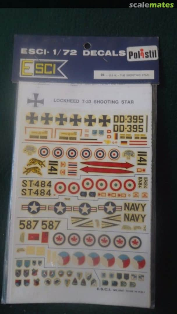 Boxart USA -T-33 Shooting Star 94 ESCI